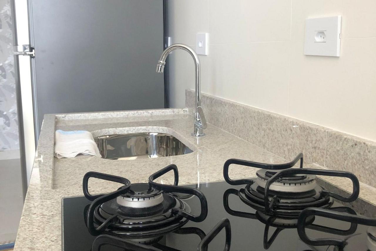 Apartamento 1 dormitório no Boqueirão com Piscina, 50 metros da Praia Praia Grande (Santos) Exterior foto