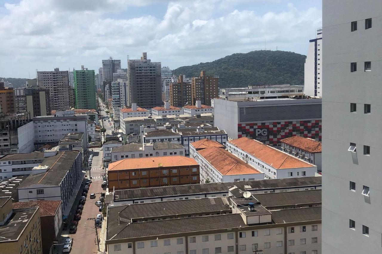 Apartamento 1 dormitório no Boqueirão com Piscina, 50 metros da Praia Praia Grande (Santos) Exterior foto