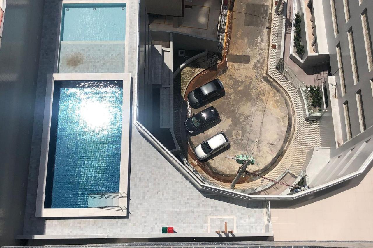 Apartamento 1 dormitório no Boqueirão com Piscina, 50 metros da Praia Praia Grande (Santos) Exterior foto