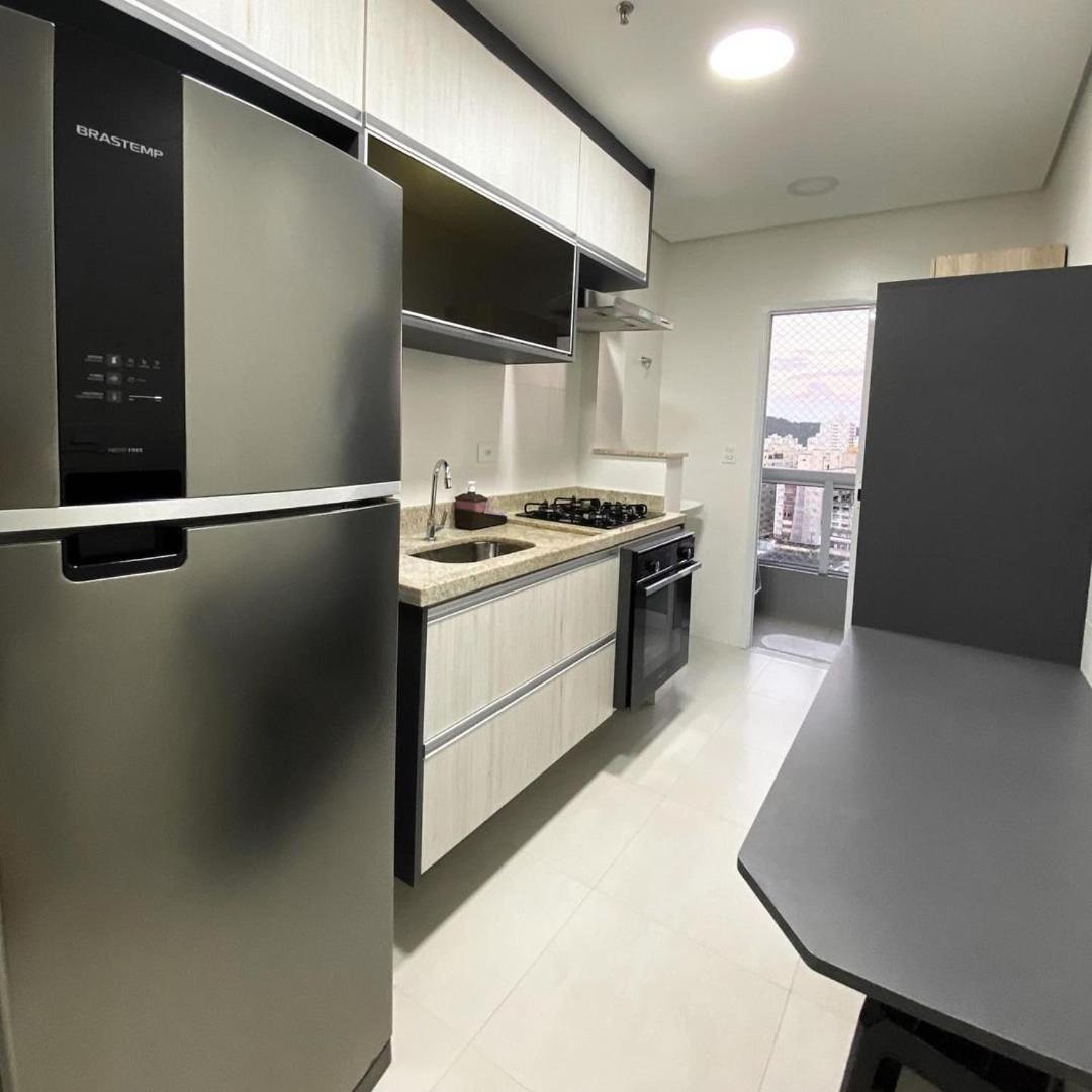 Apartamento 1 dormitório no Boqueirão com Piscina, 50 metros da Praia Praia Grande (Santos) Exterior foto