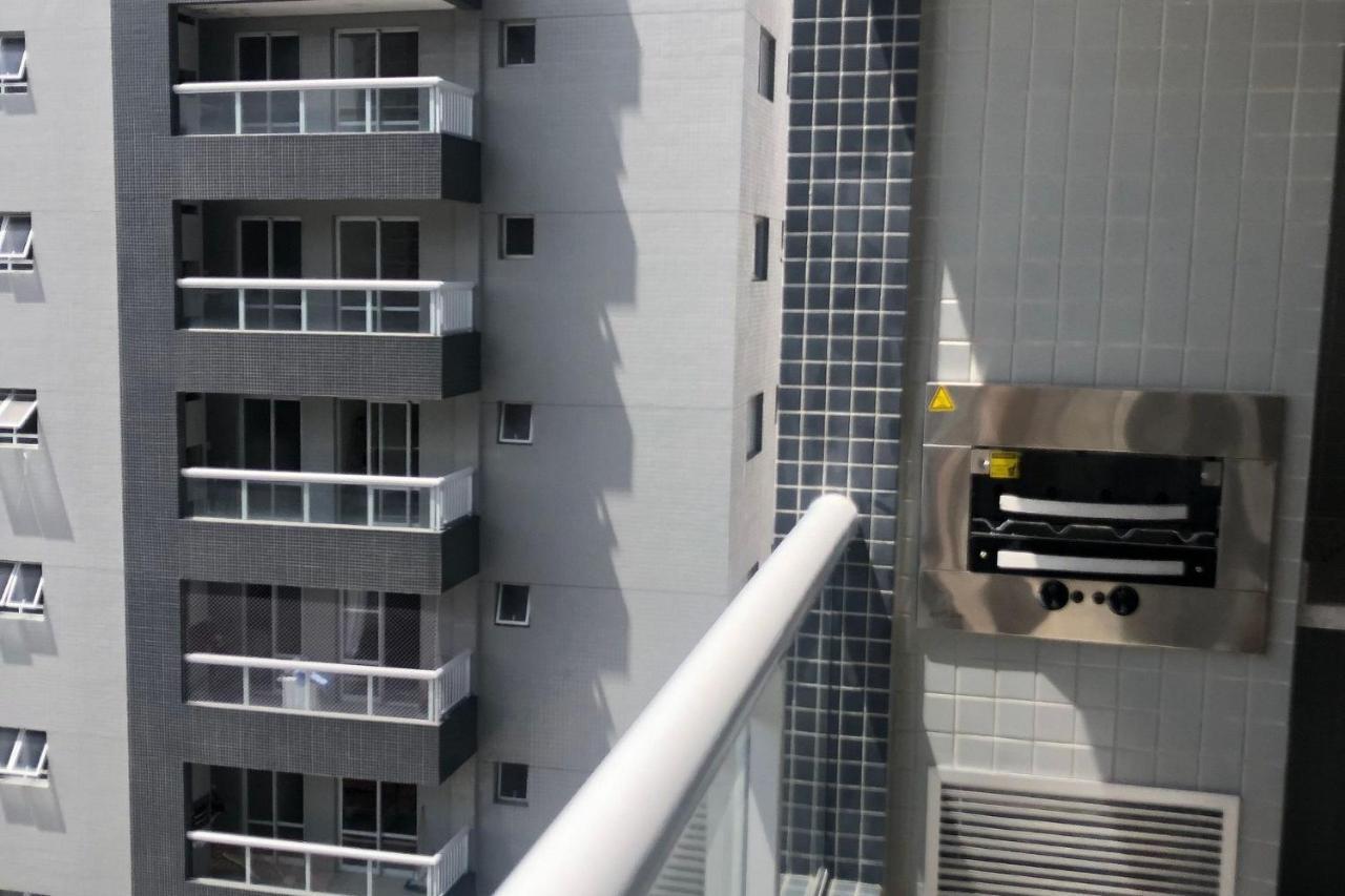 Apartamento 1 dormitório no Boqueirão com Piscina, 50 metros da Praia Praia Grande (Santos) Exterior foto